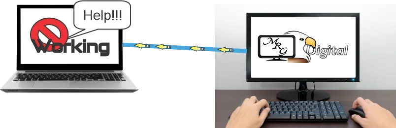 Remote Computer Assistance per session (per 1 hr session)